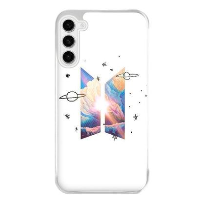 Space K-Pop Band Logo Phone Case