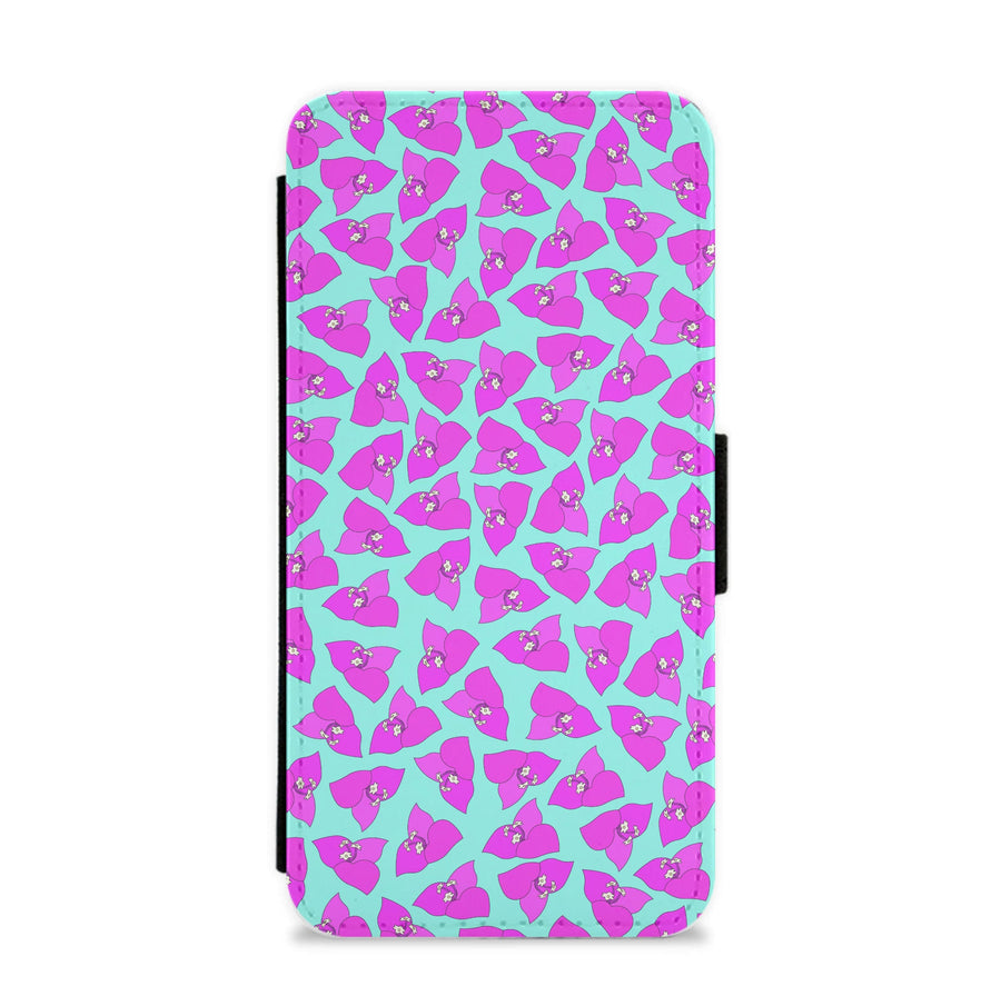 Flower Pattern - Mamma Mia Flip / Wallet Phone Case