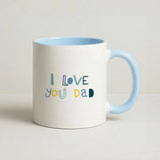 I Love You Dad Scribbles Mug 3