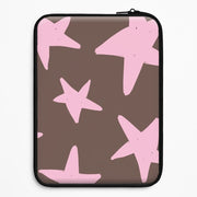 Chocolate & Strawberry Stars Laptop Sleeve 1