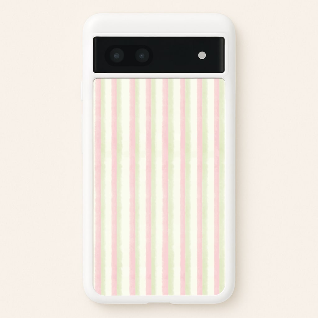 Petal Stripes Google Pixel 7a Case