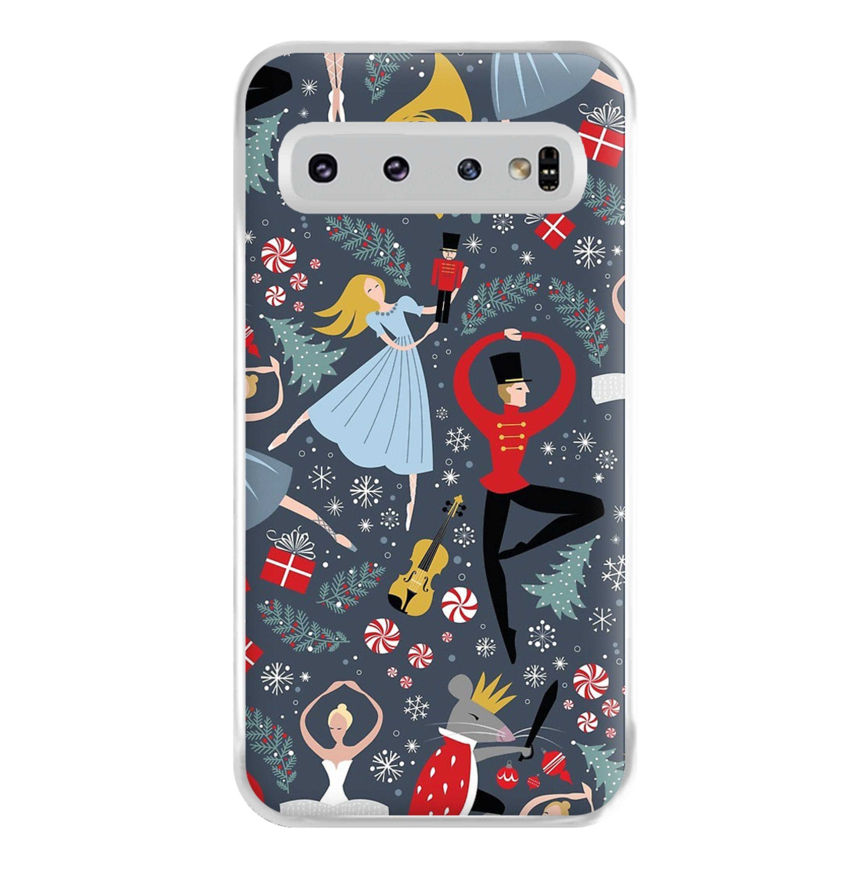 Nutcracker Ballet Pattern - Christmas Phone Case