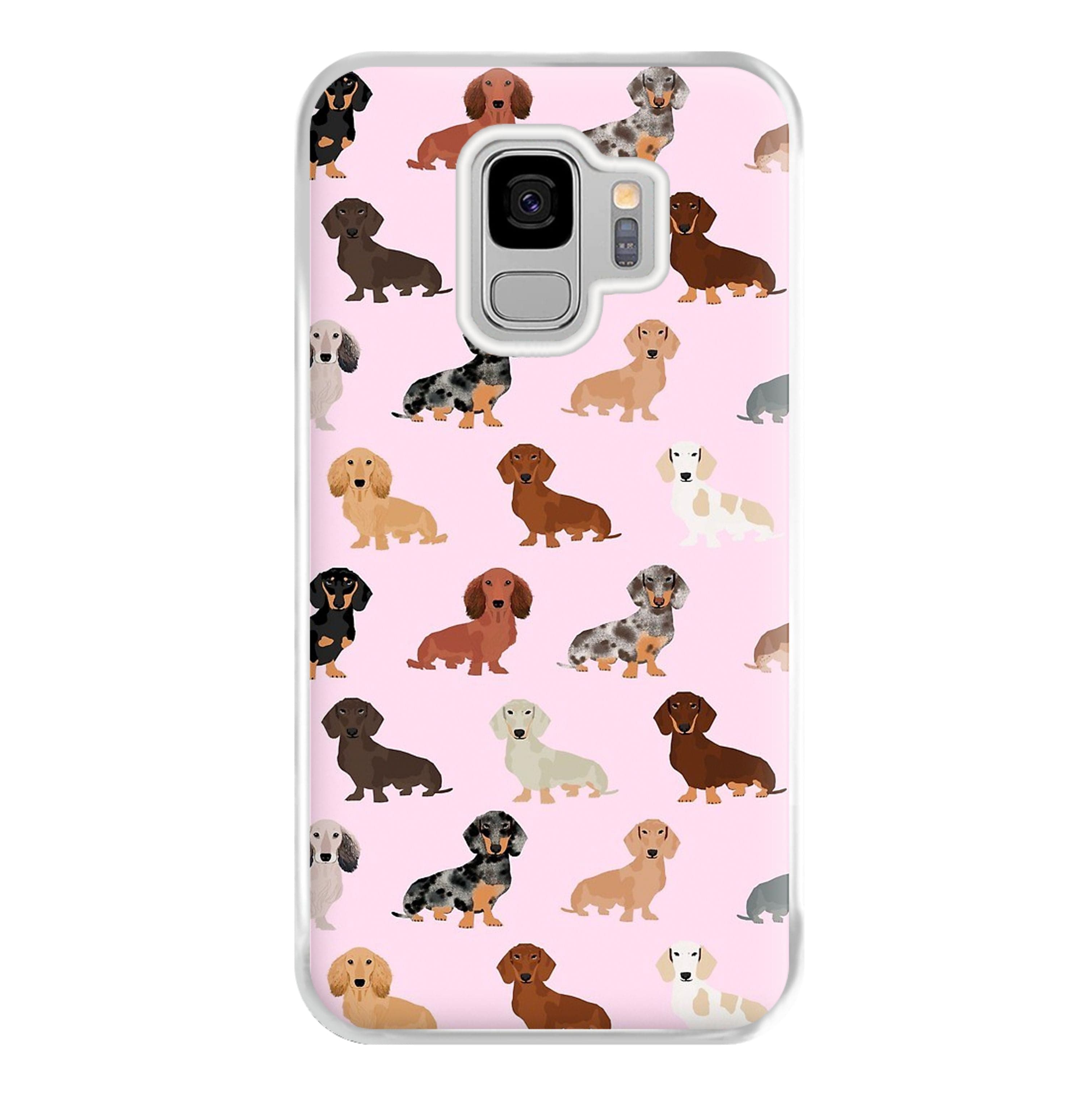 Dachshund Breed Pattern Phone Case