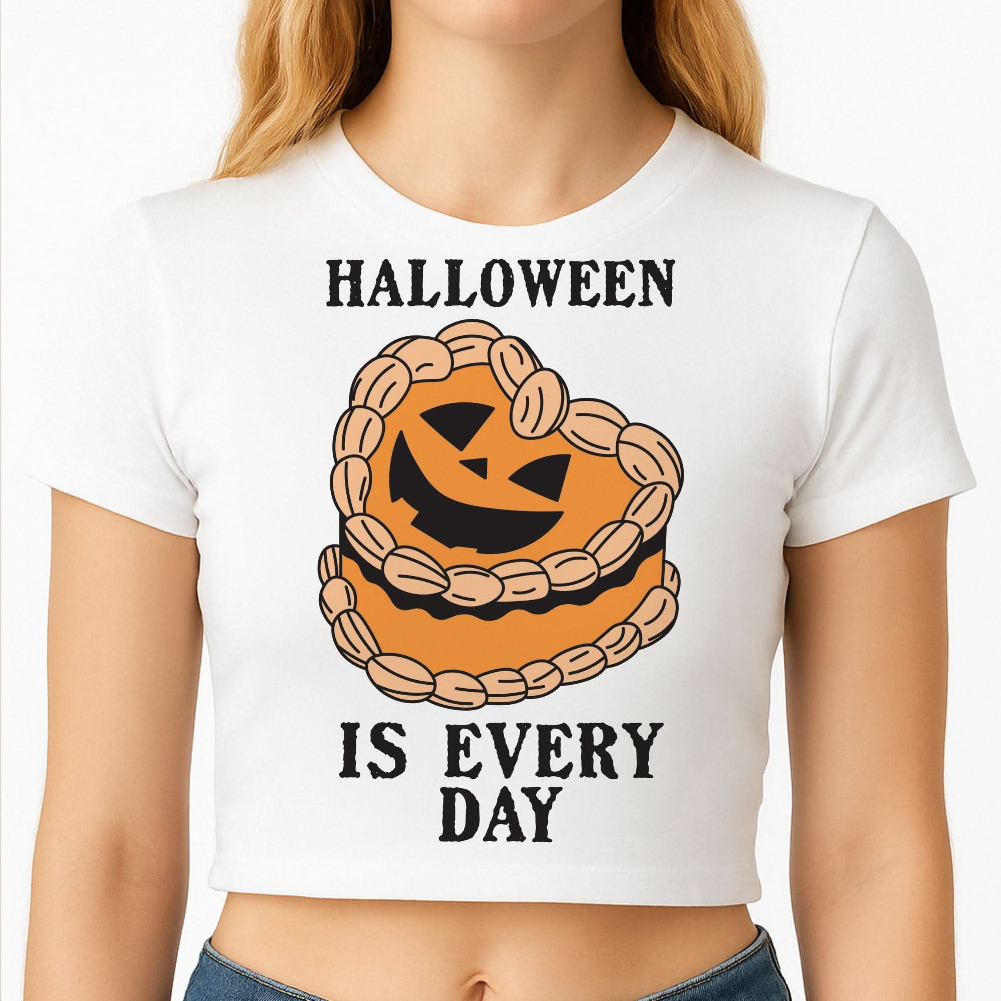 Halloween Is Every Day Crop Top