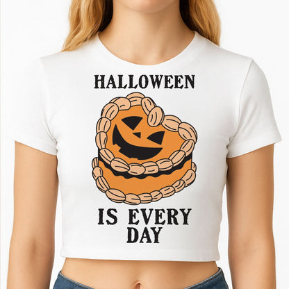 Halloween Is Every Day Crop Top