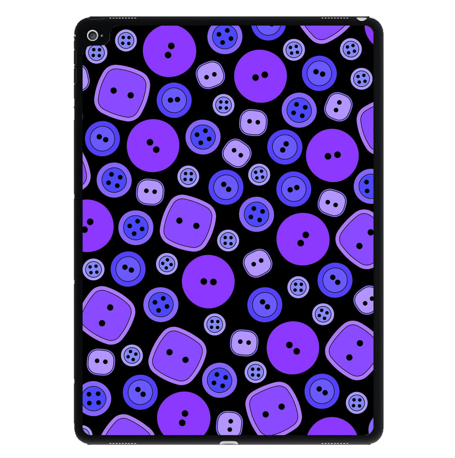 Button Pattern iPad Case