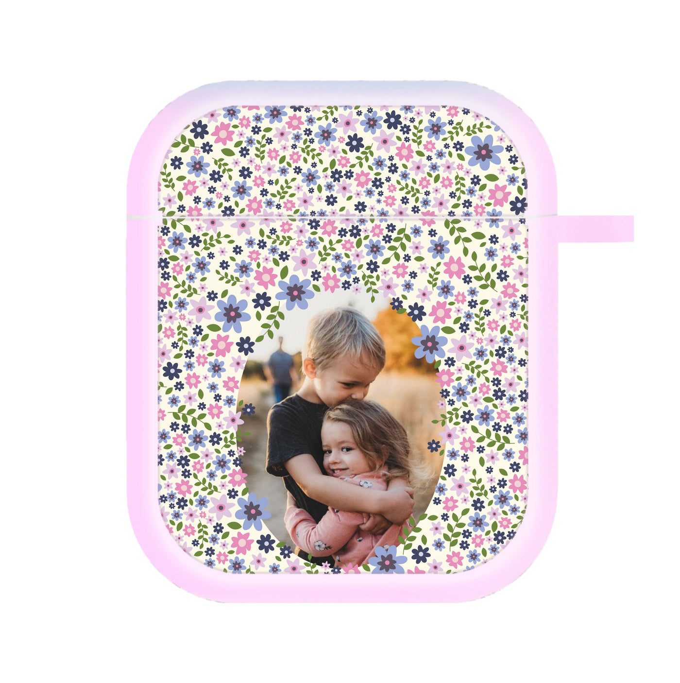Detailed Flower Pattern - Personalised Mother's Day AirPods Case