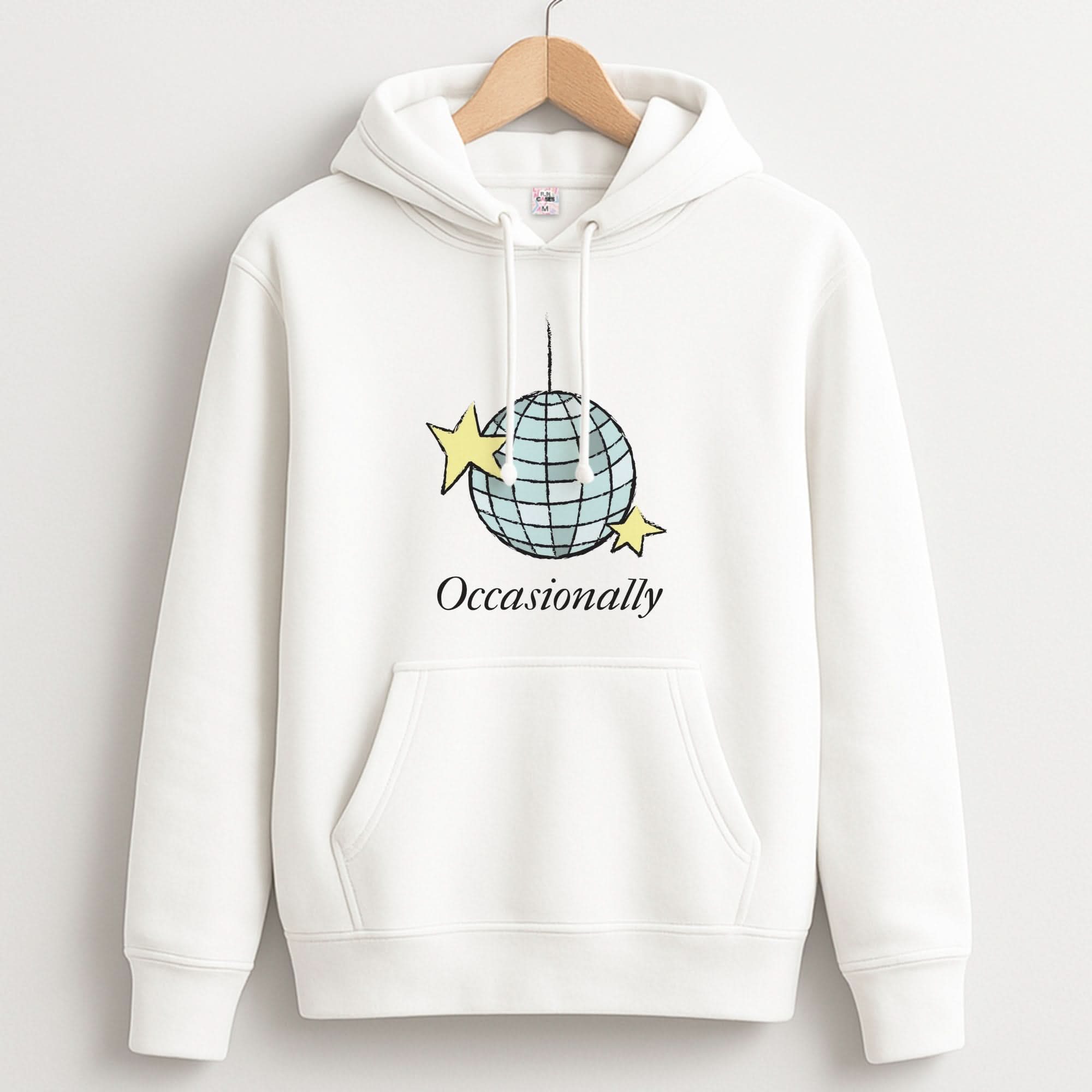 Ocasionally Discoball Hoodie