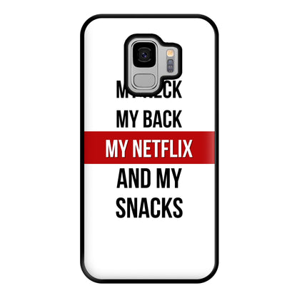 My Netflix & My Snacks Phone Case