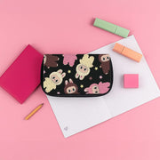 Cute Monsters And Stars Pattern Pencil Case 3