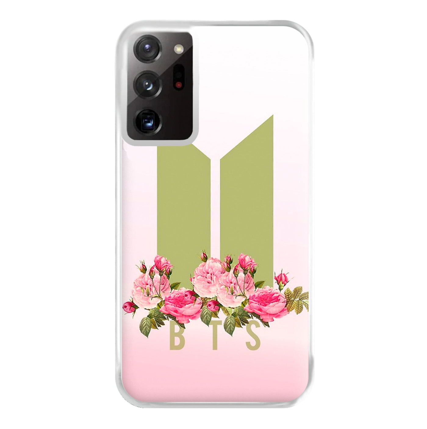 Pink Ombre BTS Logo Phone Case
