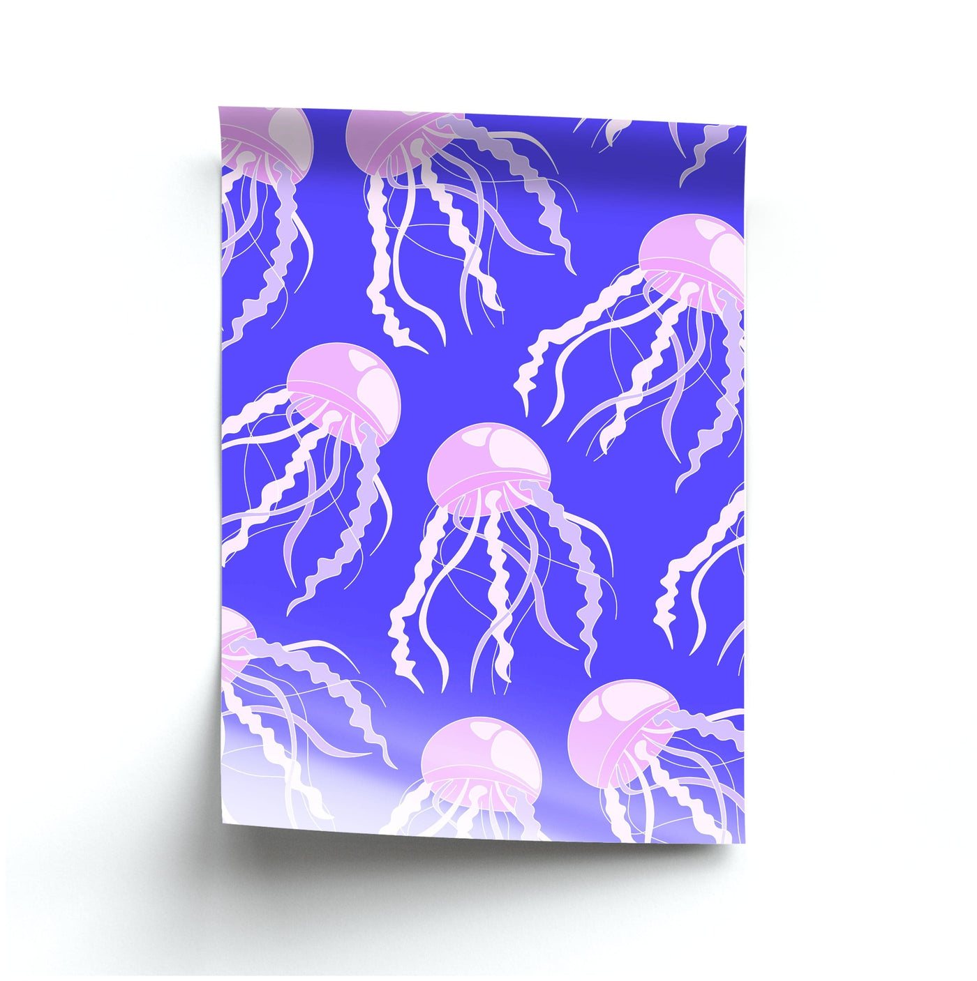 Jellyfish Pattern - Sealife Poster