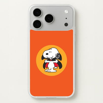 Cartoon Beagle Vampire iPhone 17 Pro Case