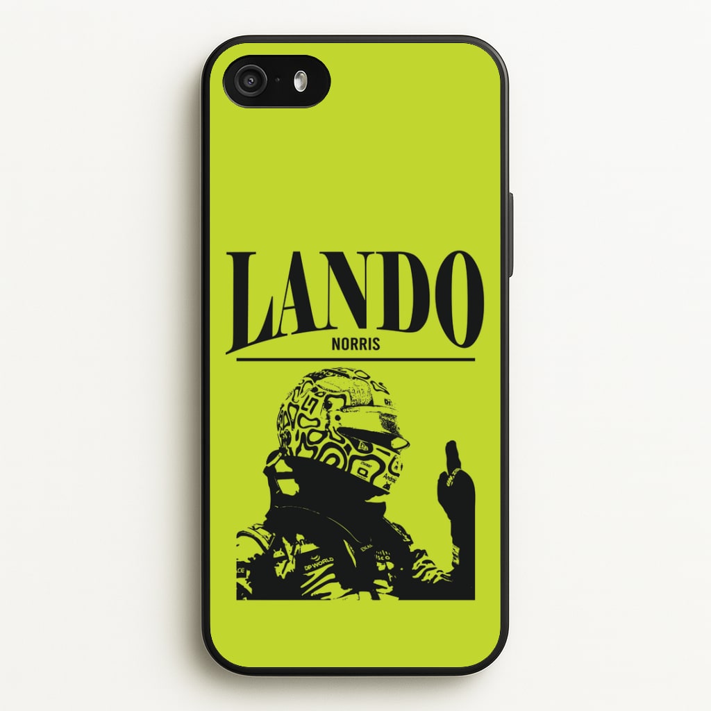 Lando Black And Green  iPhone 5 / 5s / SE 2016 Case