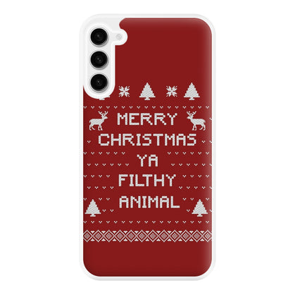 Merry Christmas Ya Filthy Animal Phone Case