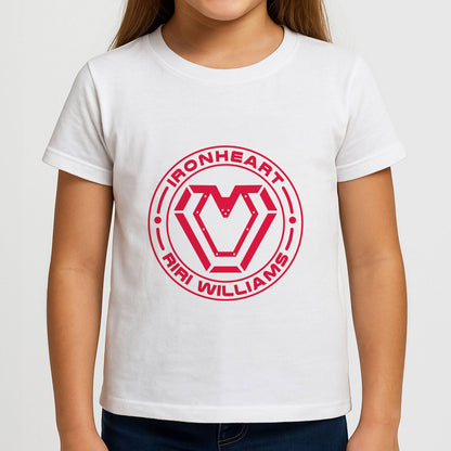 Metal Heart Riri Girls T-Shirt