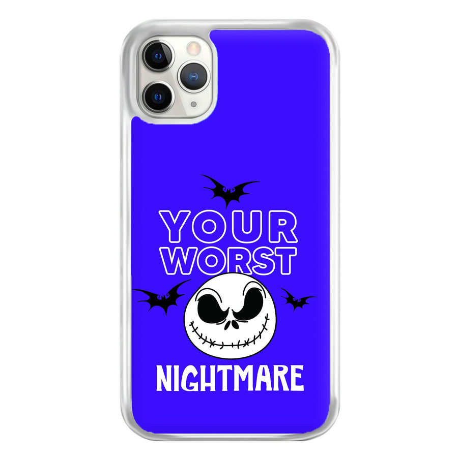 Your Worst Nightmare Purple Phone Case