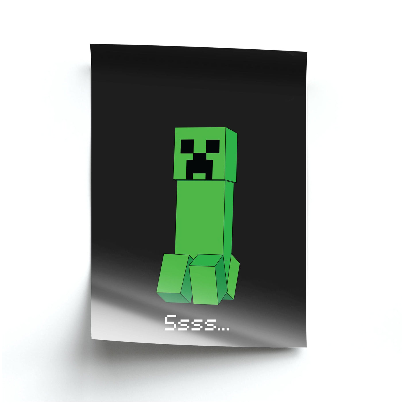 Creeper Standing Poster