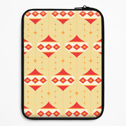 Abstract Christmas Baubles Pattern Universal Laptop Sleeve