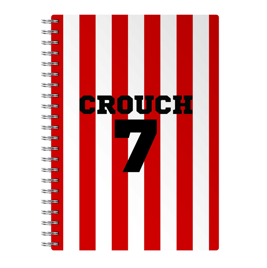 Red And White  Notebook