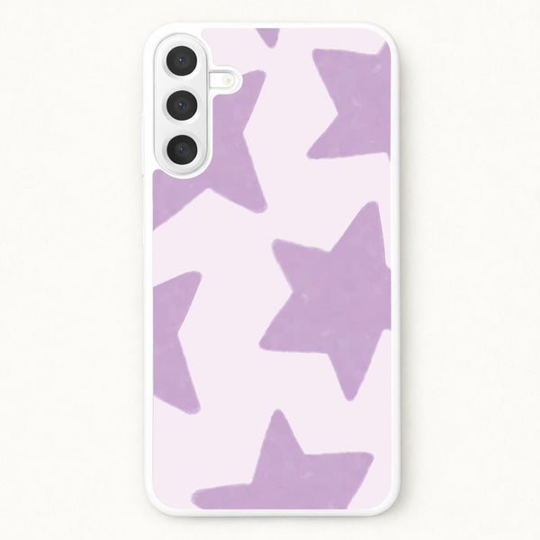 Lilac Stars Galaxy A37 Case