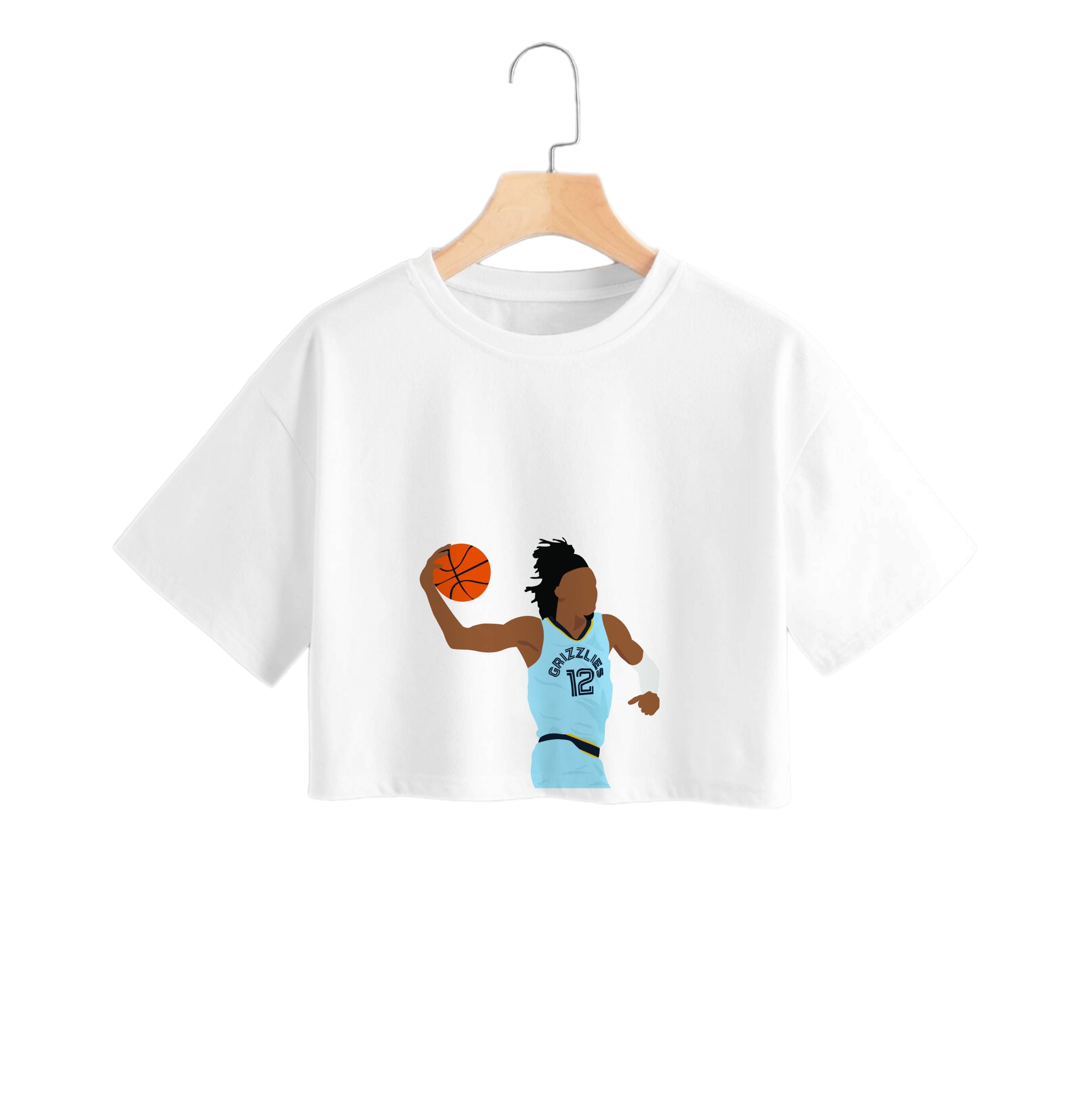 Morant - Basketball Crop Top