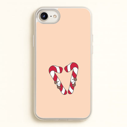 Christmas Candycane Plushies iPhone 6 Plus / 7 Plus / 8 Plus Case