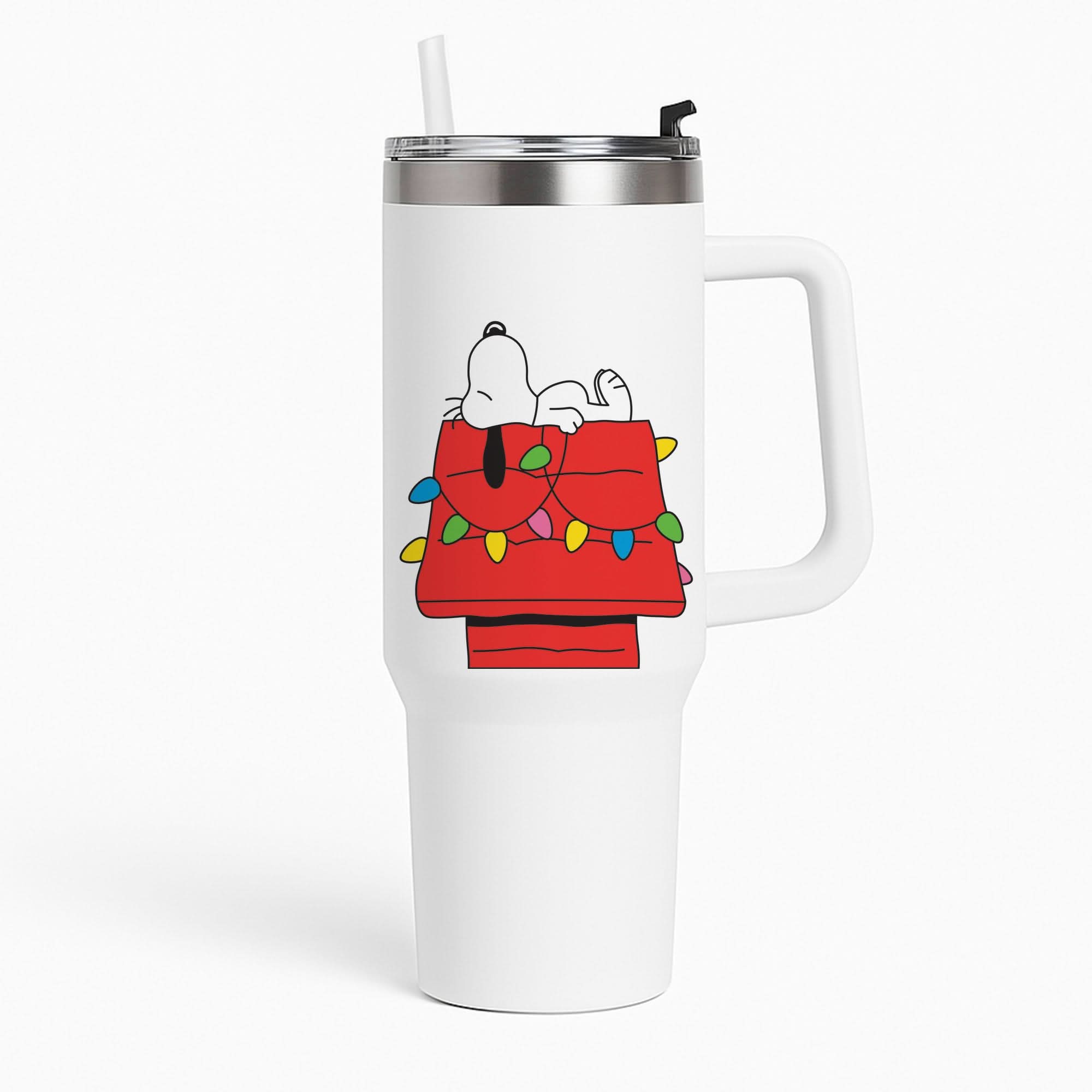 Cartoon Beagle Fairylights Tumbler
