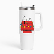 Cartoon Beagle Fairylights Tumbler 1