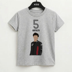 Bortoleto 2026 Grey Kids T-Shirt
