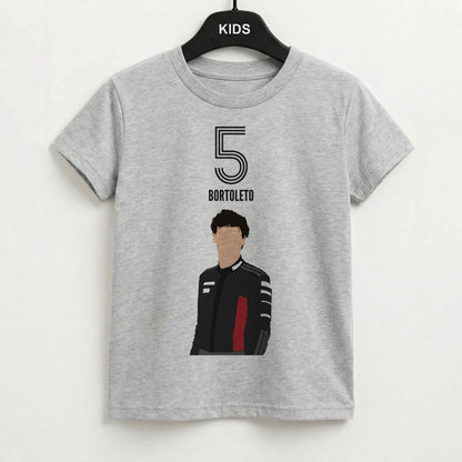 Bortoleto 2026 Grey Kids T-Shirt