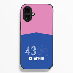 Colapinto Helmet 2026 iPhone 16 Plus Case