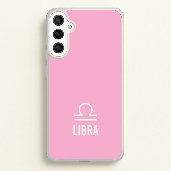 Libra Pastel Zodiac Galaxy A34 Case