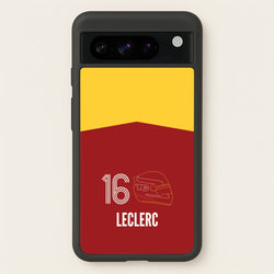 Leclerc Helmet 2026  Google Pixel 8 Pro Case