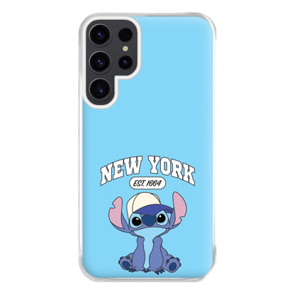 New York Blue Alien Galaxy S23 Ultra Case