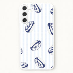 Dad Rugby Ball Pattern Galaxy A37 Case