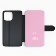 Libra Pastel Zodiac Flip / Wallet Phone Case 2