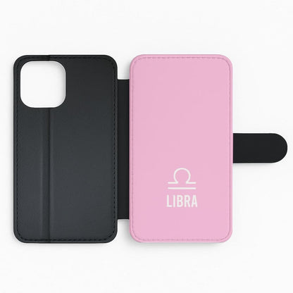 Libra Pastel Zodiac Flip Phone Case