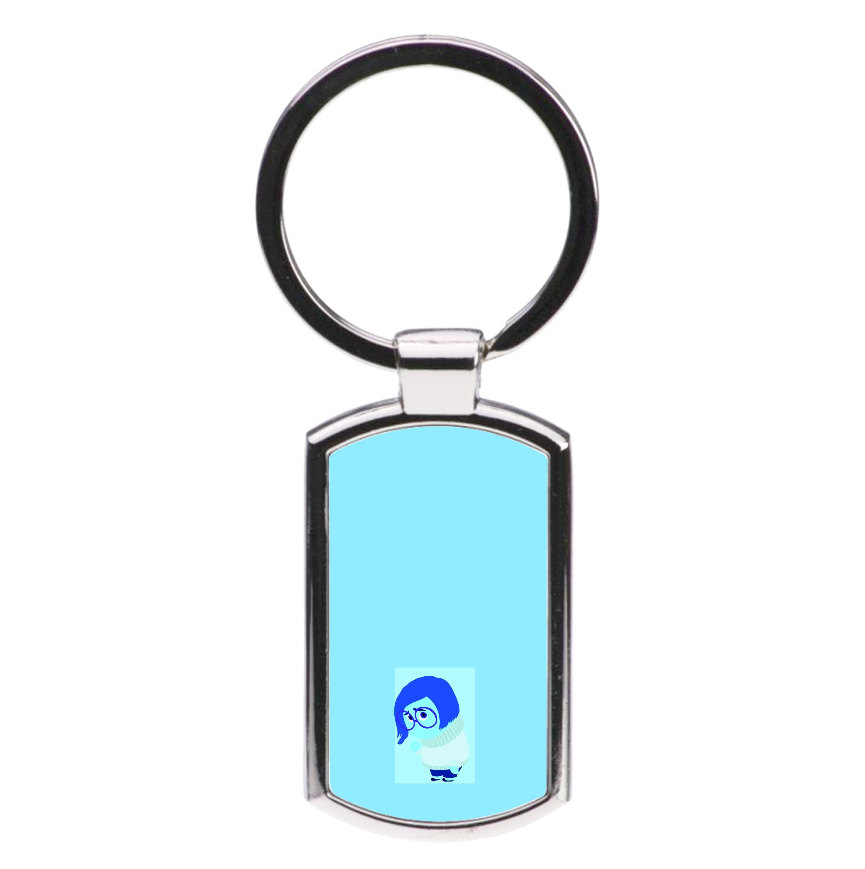 Sadness - Inside Out Luxury Keyring