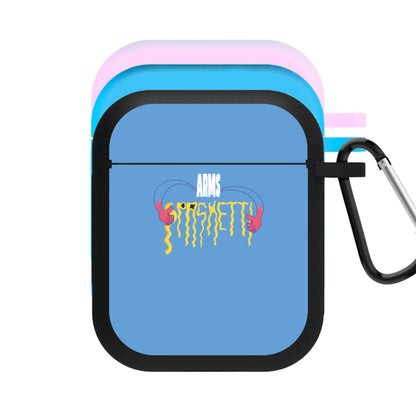 Arms Spaghetti - Blue AirPods Case