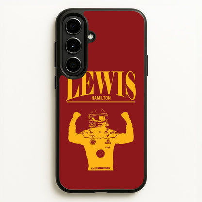 Lewis Red And Gold Galaxy A56 Case