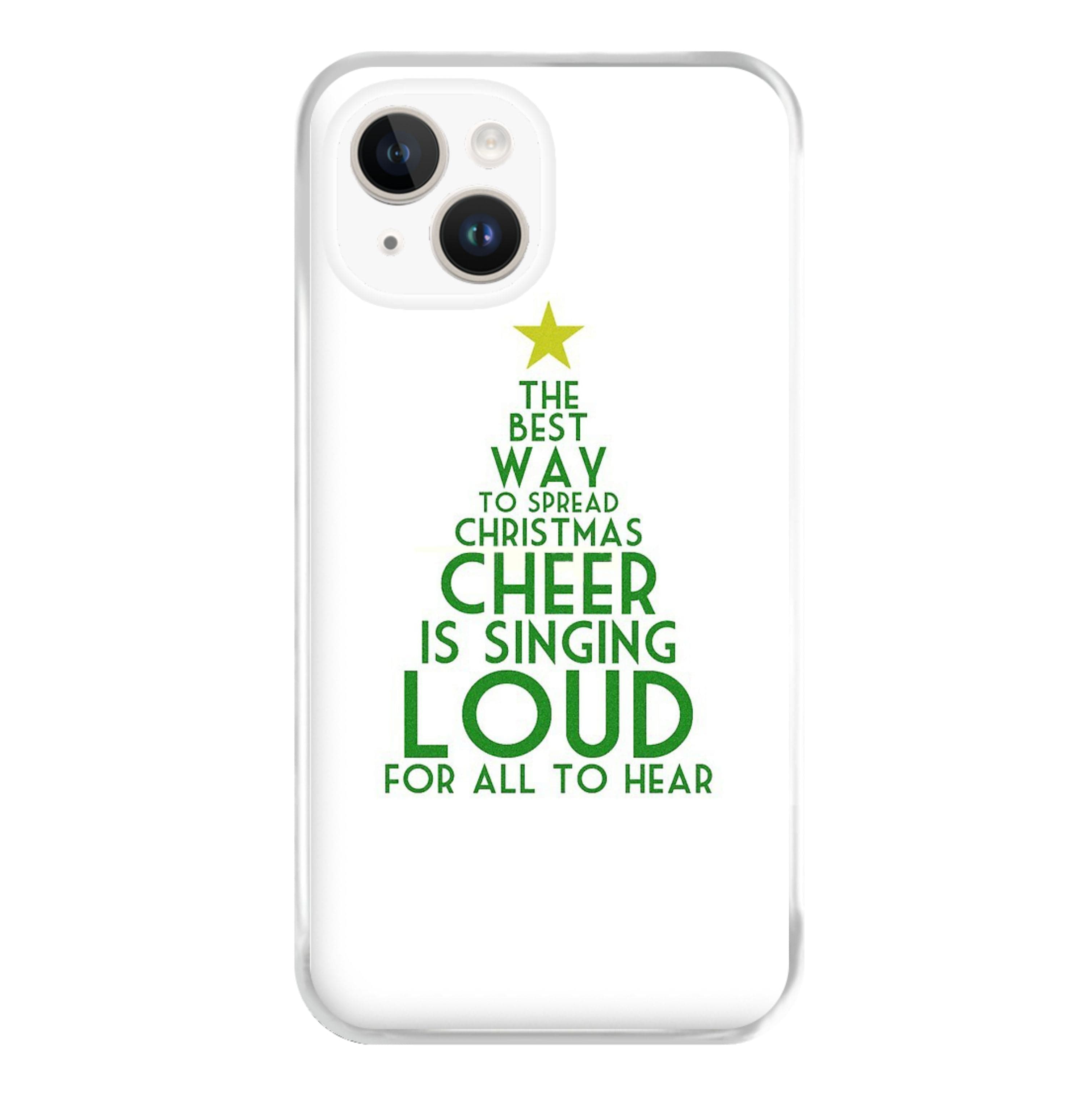 The Best Way To Spread Christmas Cheer - Elf Phone Case