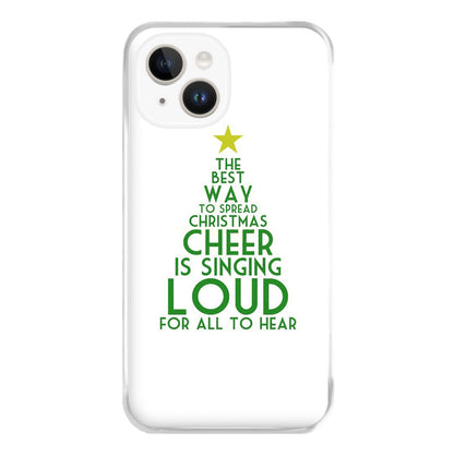 The Best Way To Spread Christmas Cheer - Elf Phone Case