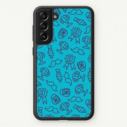 Dad Doodles Pattern Galaxy S21 Plus Case