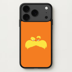Orange Tree Creature Face iPhone 17 Pro Max Case
