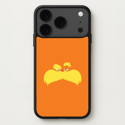 Orange Tree Creature Face iPhone 17 Pro Max Case