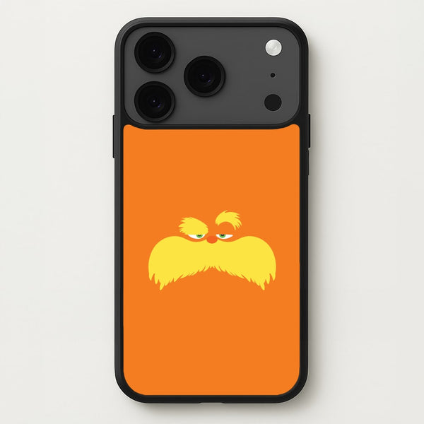 Orange Tree Creature Face iPhone 17 Pro Max Case