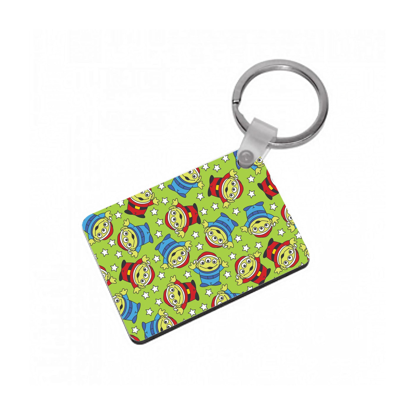 Alien Patterns Keyring