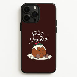 Christmas Pudding Plush iPhone 13 Pro Max Case
