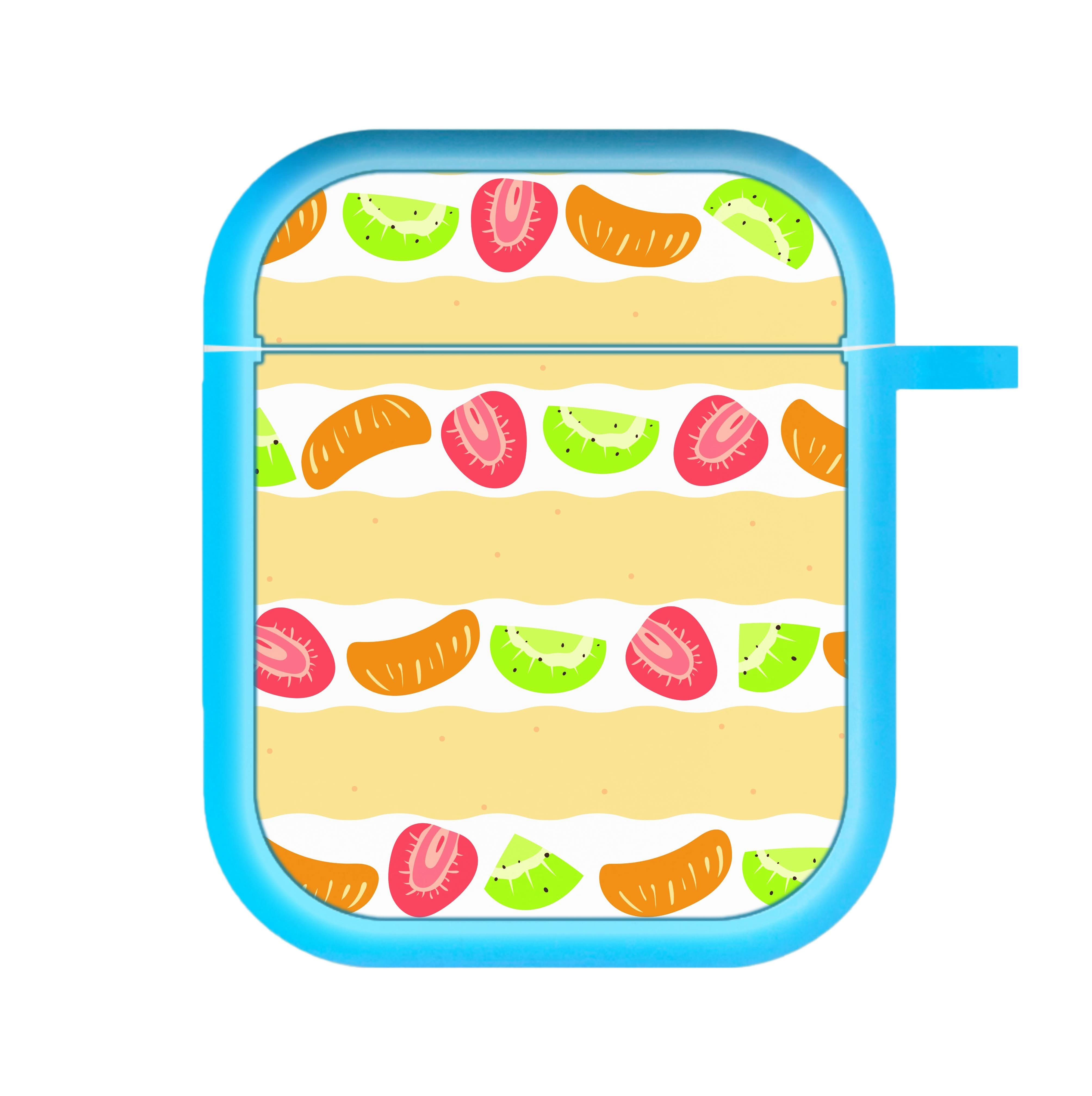 Fruit Sando Pattern AirPods Case